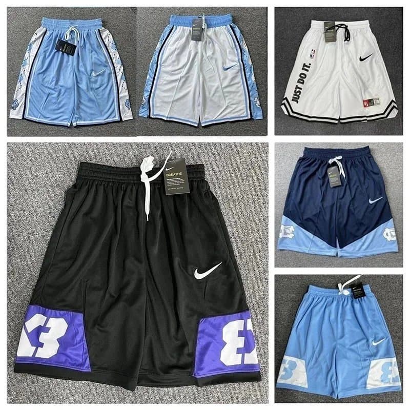 Nike UNC Basketball Shorts - Multiple Colors & Designs