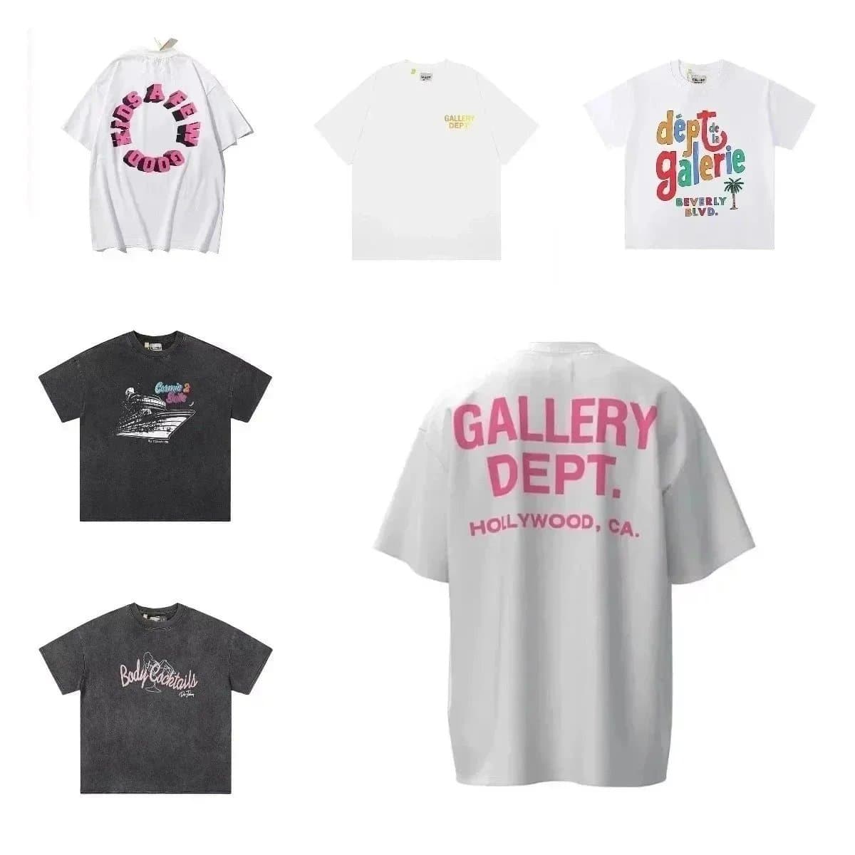 Gallery Dept. T-Shirts Collection with Bold Prints