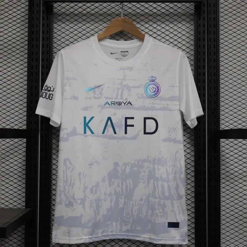 Al-Hilal White Jersey with KAFD Print