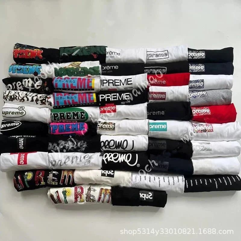 Supreme T-Shirts Collection -多种图案与颜色
