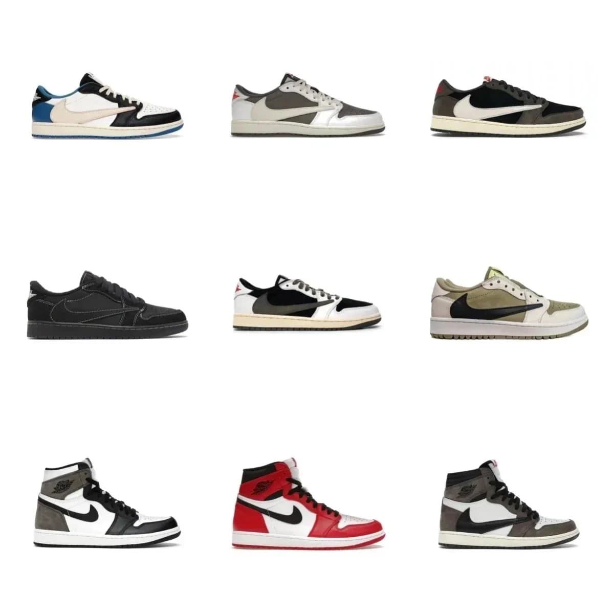 Travis Scott x Air Jordan 1 Sneakers Collection