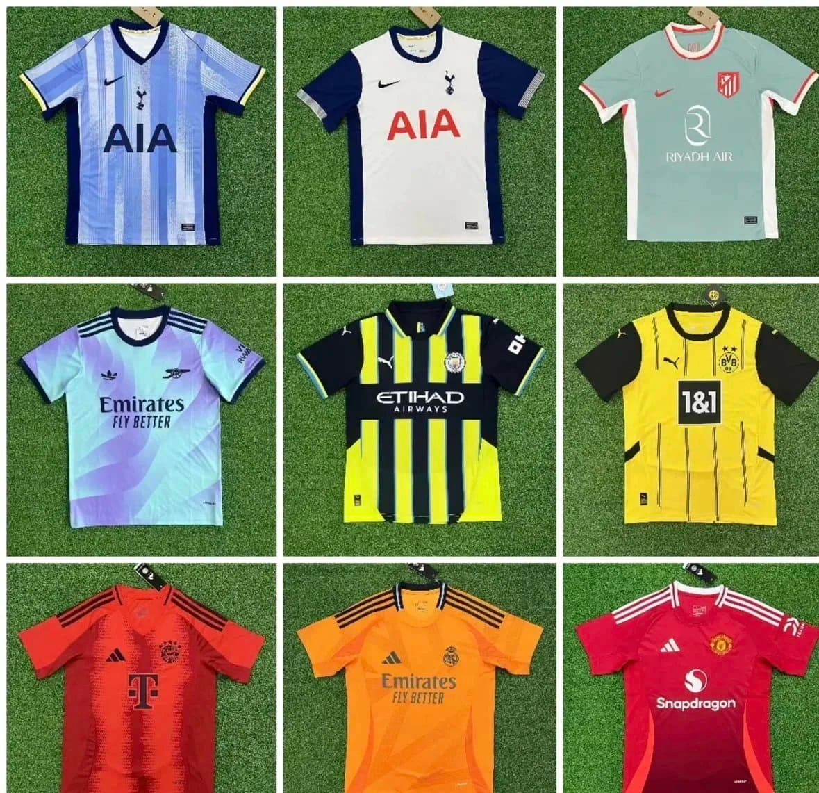 Football Jerseys Collection - Top Club Kits 2024