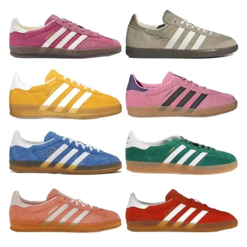 Adidas Gazelle Sneakers Multi-Color Collection