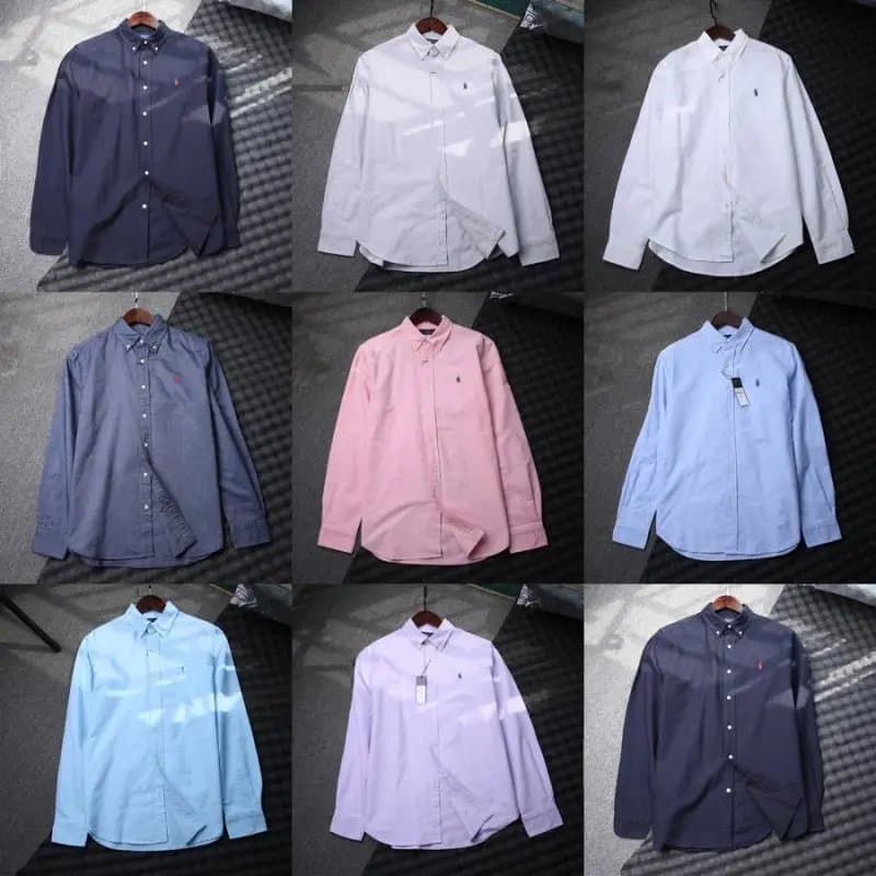 Ralph Lauren Classic Button-Up Shirts in Multiple Colors