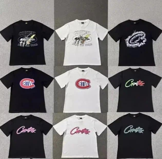 Cortez Graphic T-Shirts Collection - Black & White Styles