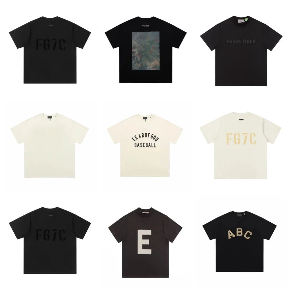 Fear of God Essentials T-Shirts Collection