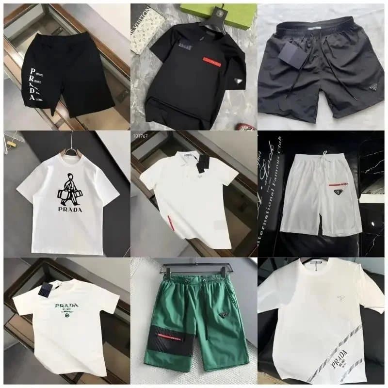 Prada Men's Shorts & T-Shirts Collection