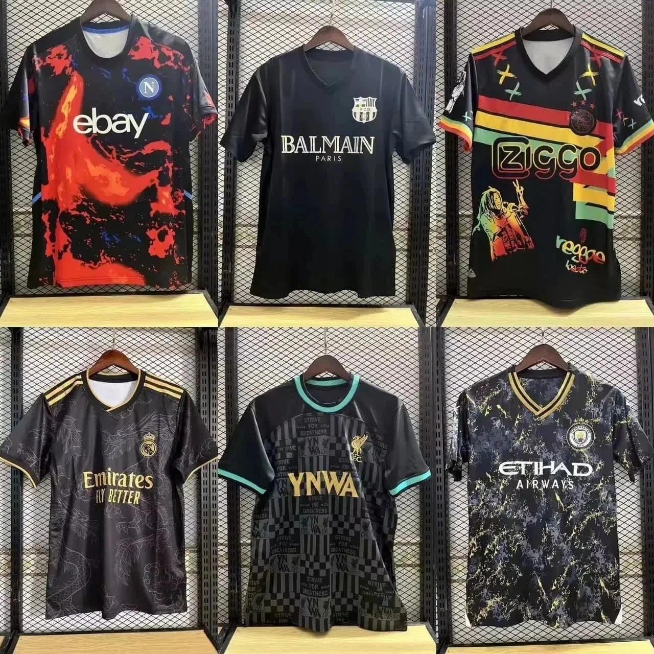 Authentic Soccer Jerseys with Brand Logos & Unique Designs