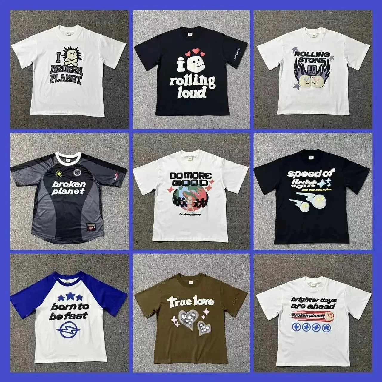 Broken Planet T-Shirts Collection - Bold Graphic Tees