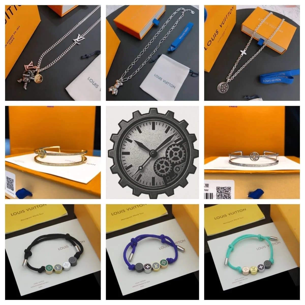 Louis Vuitton Charms Necklaces & Beaded Bracelets Collection