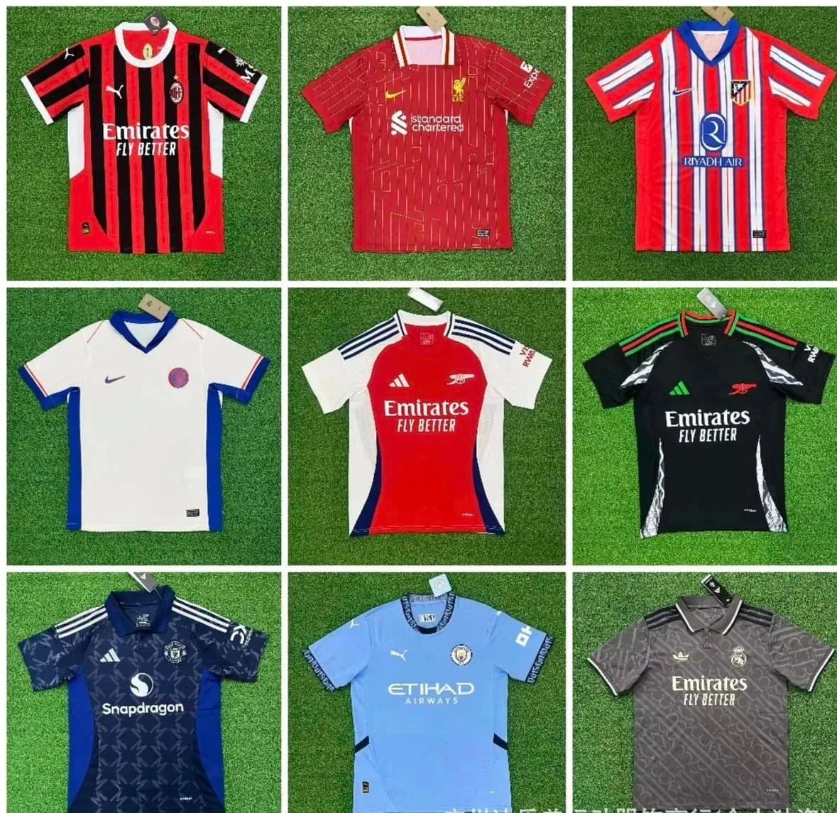 Football Jerseys Collection - Club Kits 2023-24