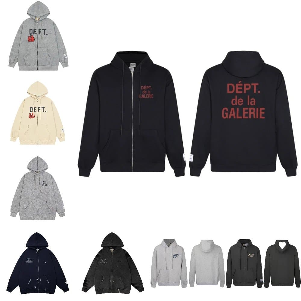 DÉPT. de la GALERIE Zip-Up Hoodies Collection