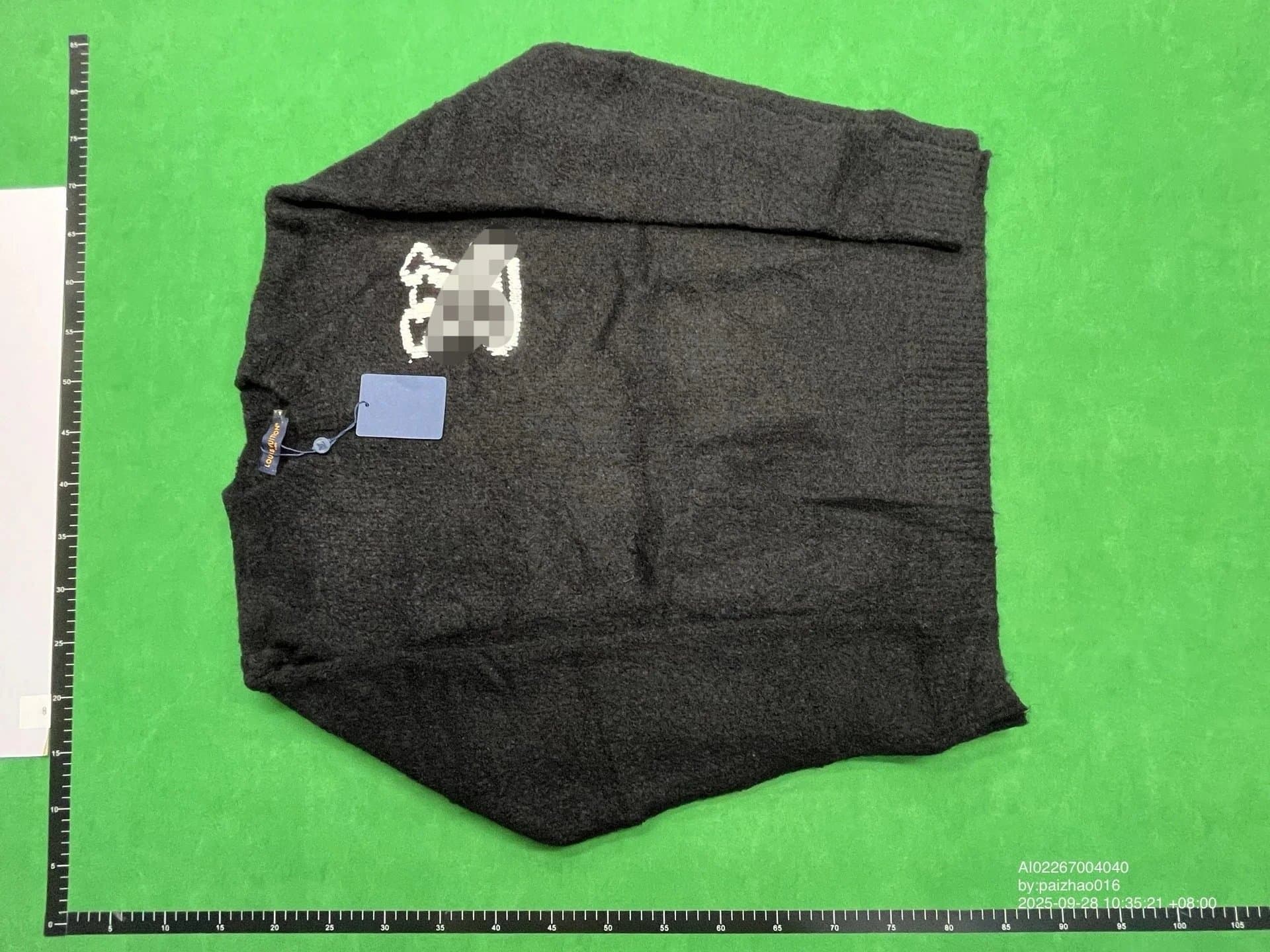 Dark Gray Knit Beanie with Embroidered Logo